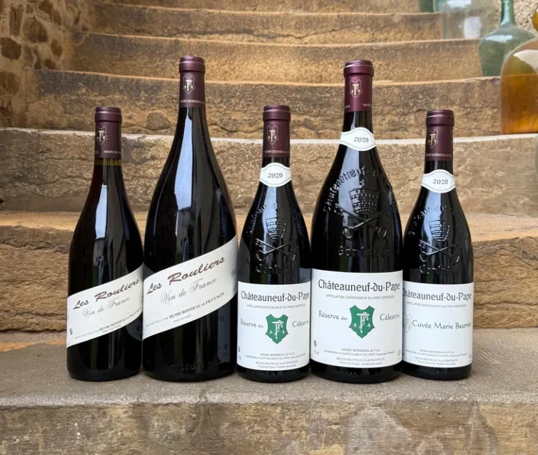 cuvées a vendre du domaine henri bonneau