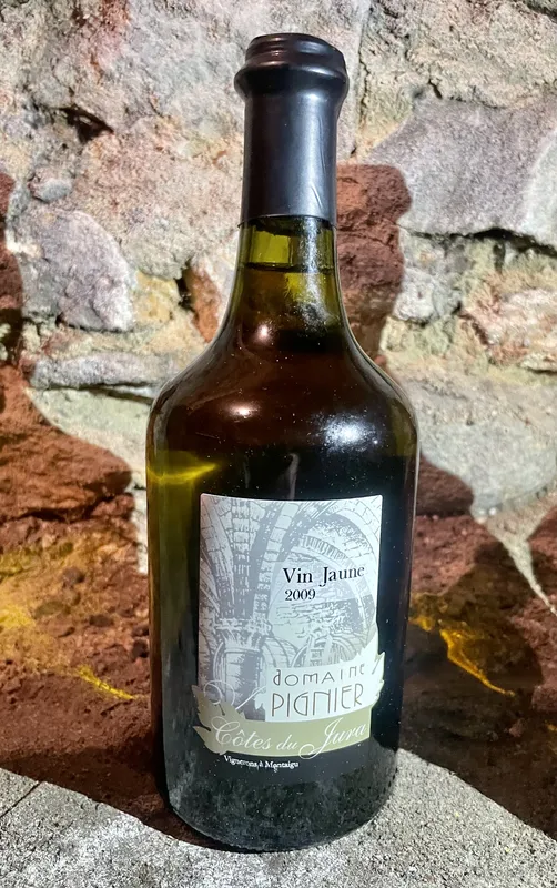 vin jaune du jura clavelin domaine pignier accord blanquette de veau