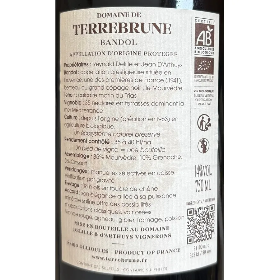 vin bio, biodynamie bandol